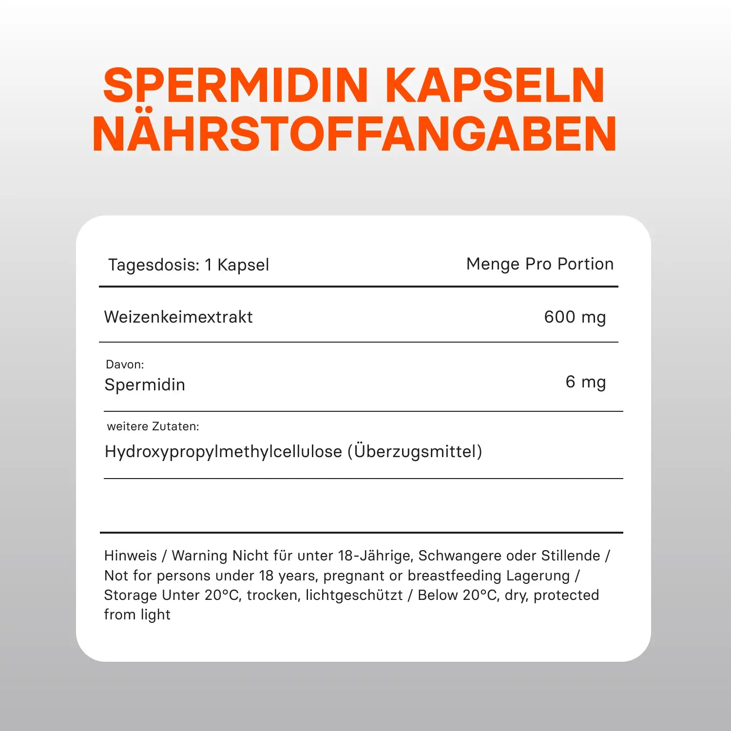 Spermidin - Kapseln - youngle